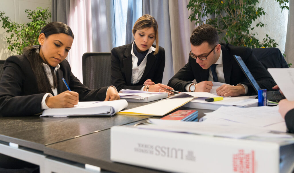 Foto in aula degli studenti
